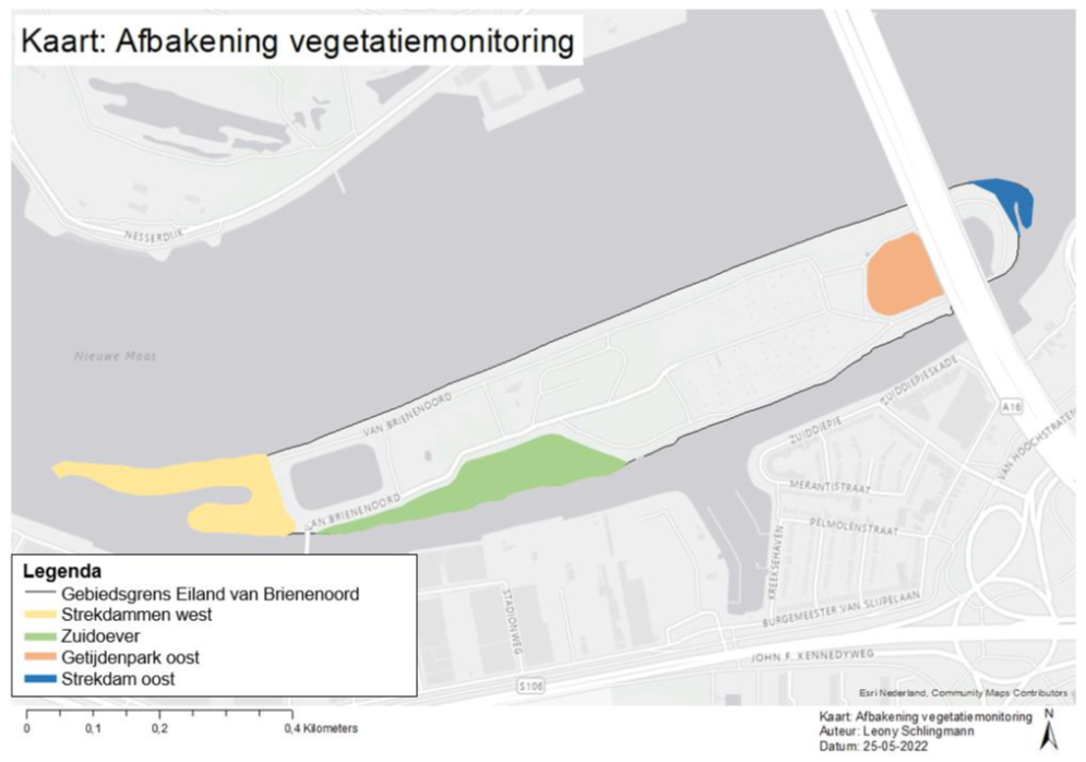 Monitoring Eiland van Brienenoord