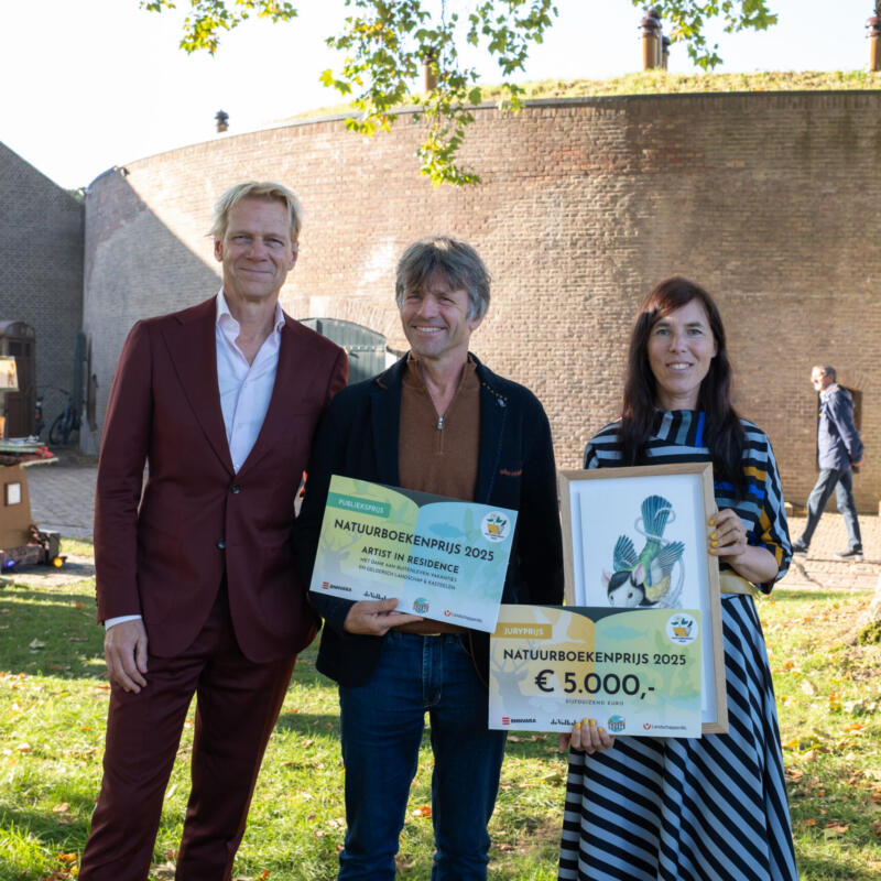 Eva Meijer wint Natuurboekprijs 2025 Jeroen Helmer Publieksprijs