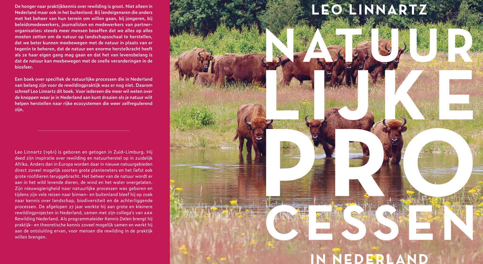 Boekomslag Natuurlijke Processen in Nederland