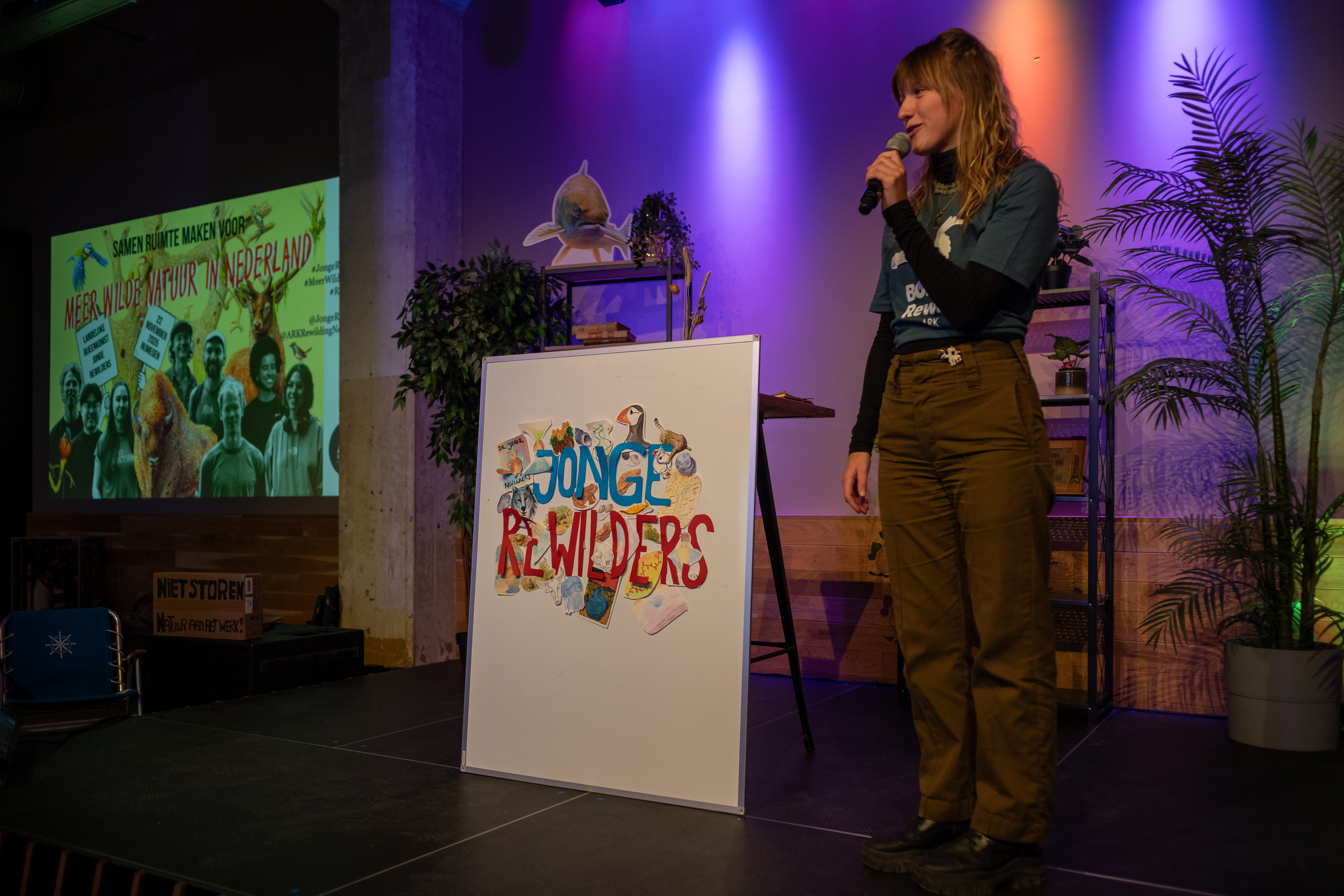 Jonge Rewilder Saar Ellerbroek Landelijke Jonge Rewildersdag 2025