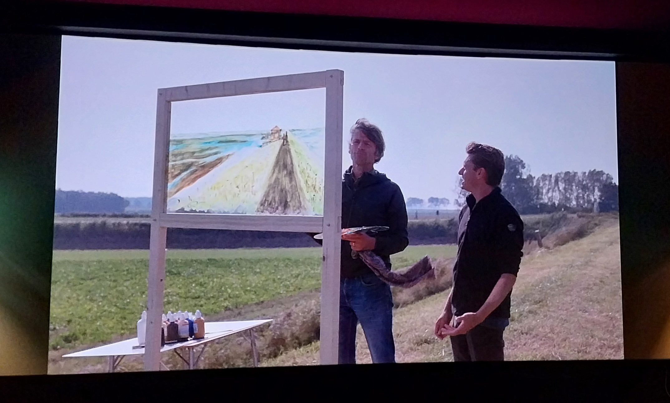 Filmmaker Rik van der Linden in gesprek met ARK illustrator en ecoloog Jeroen Helmer