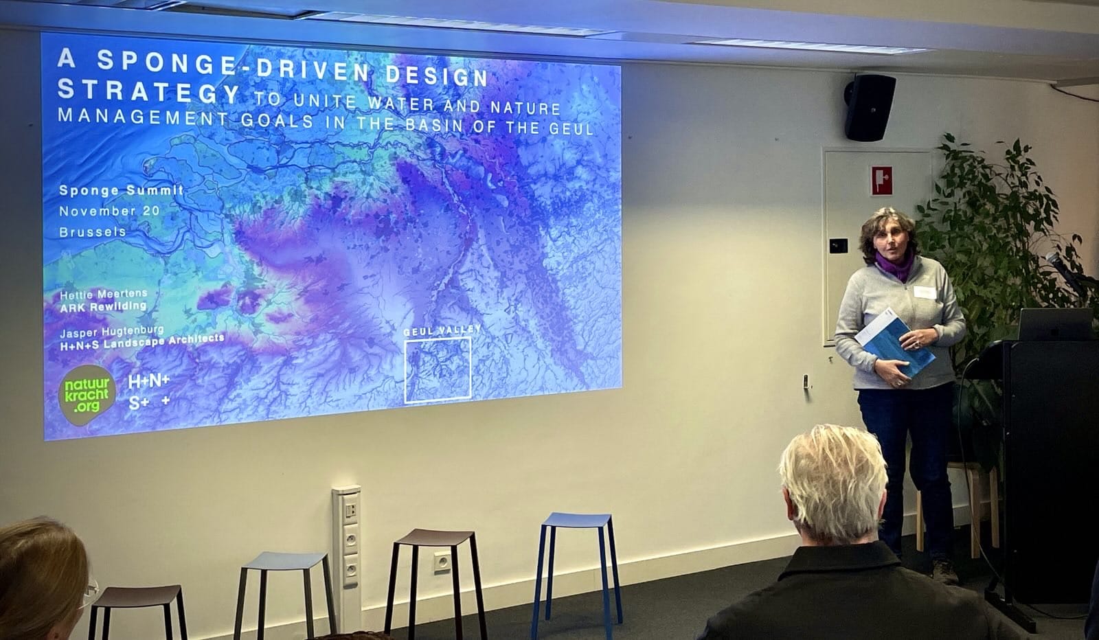 Hettie Meertens namens ARK en Natuurkracht in Brussel