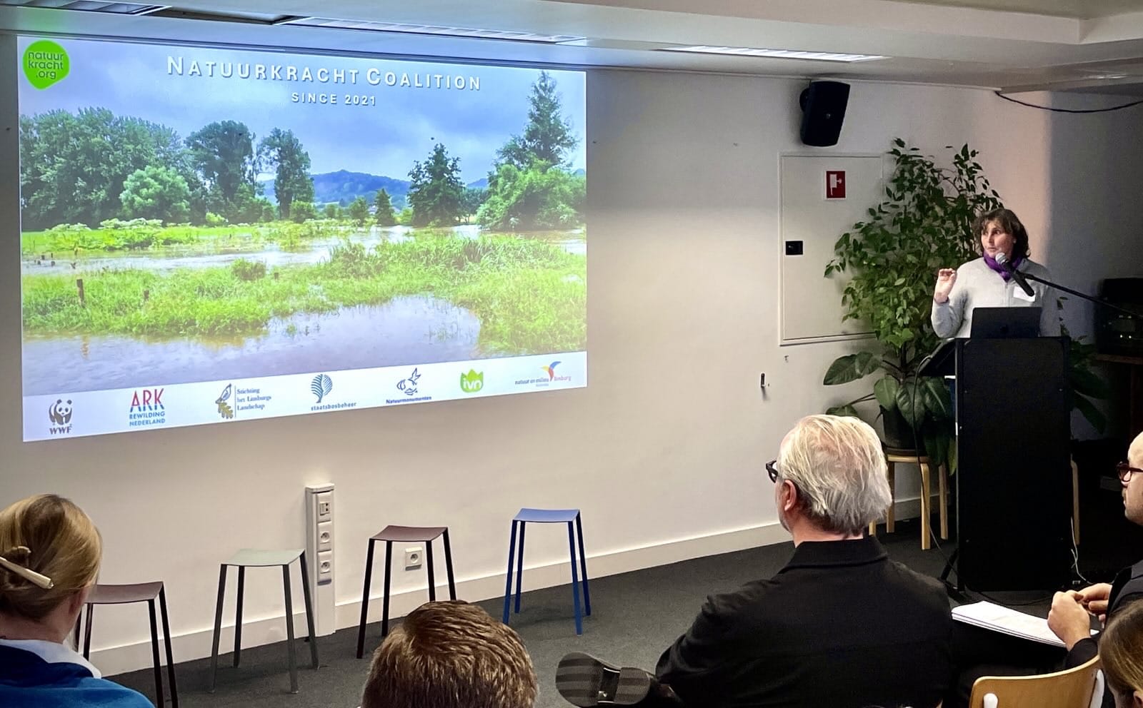 Hettie Meertens presenteert Natuurkracht in Brussel