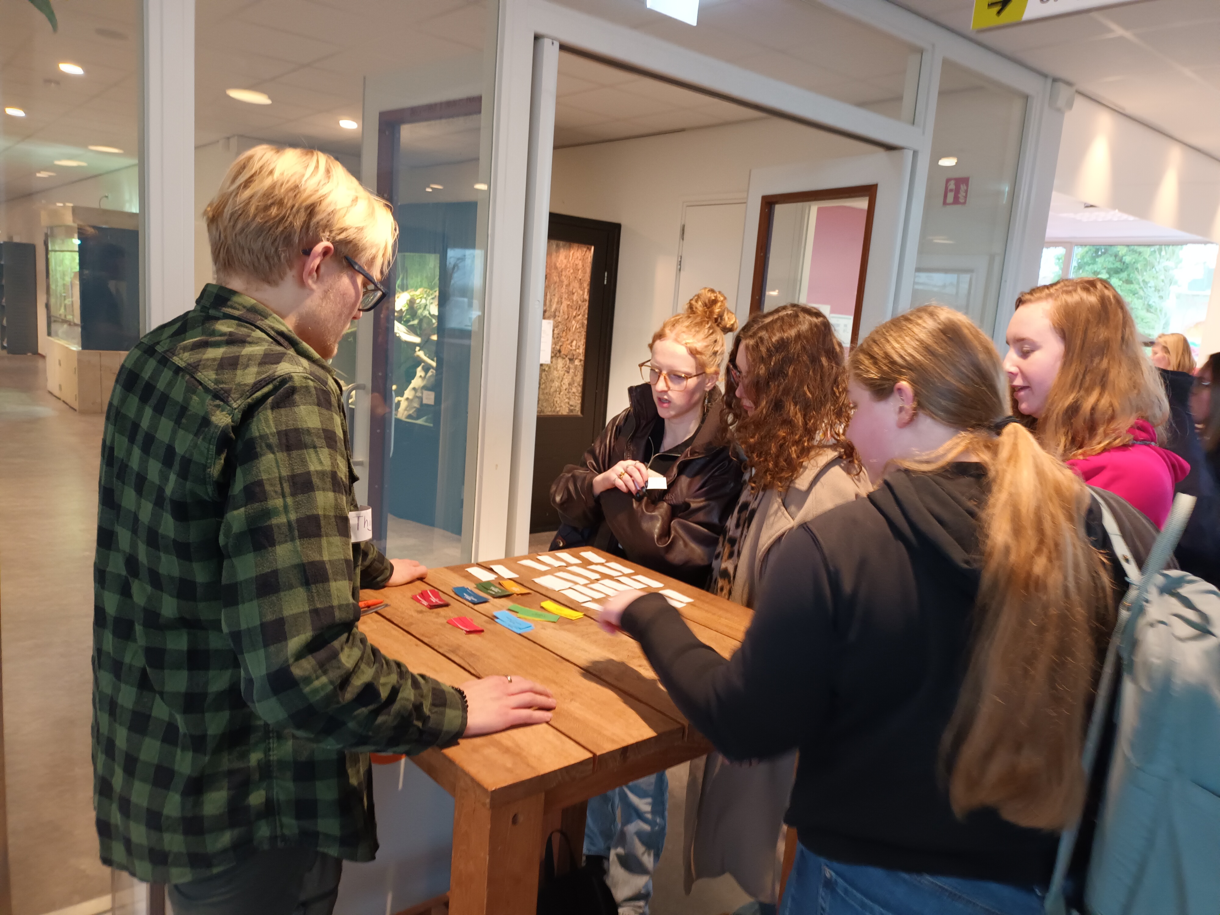 Interactieve sessies tijdens het symposium