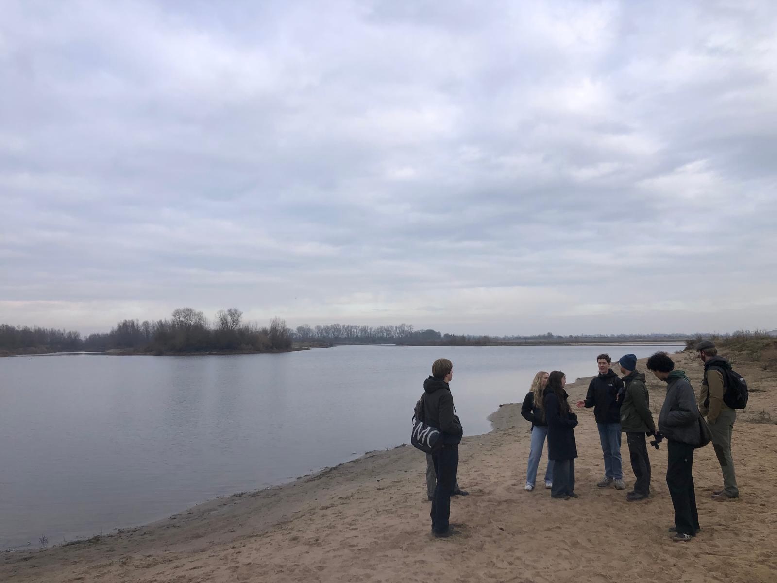 Excursie van stagiairs Lukas & Maarten