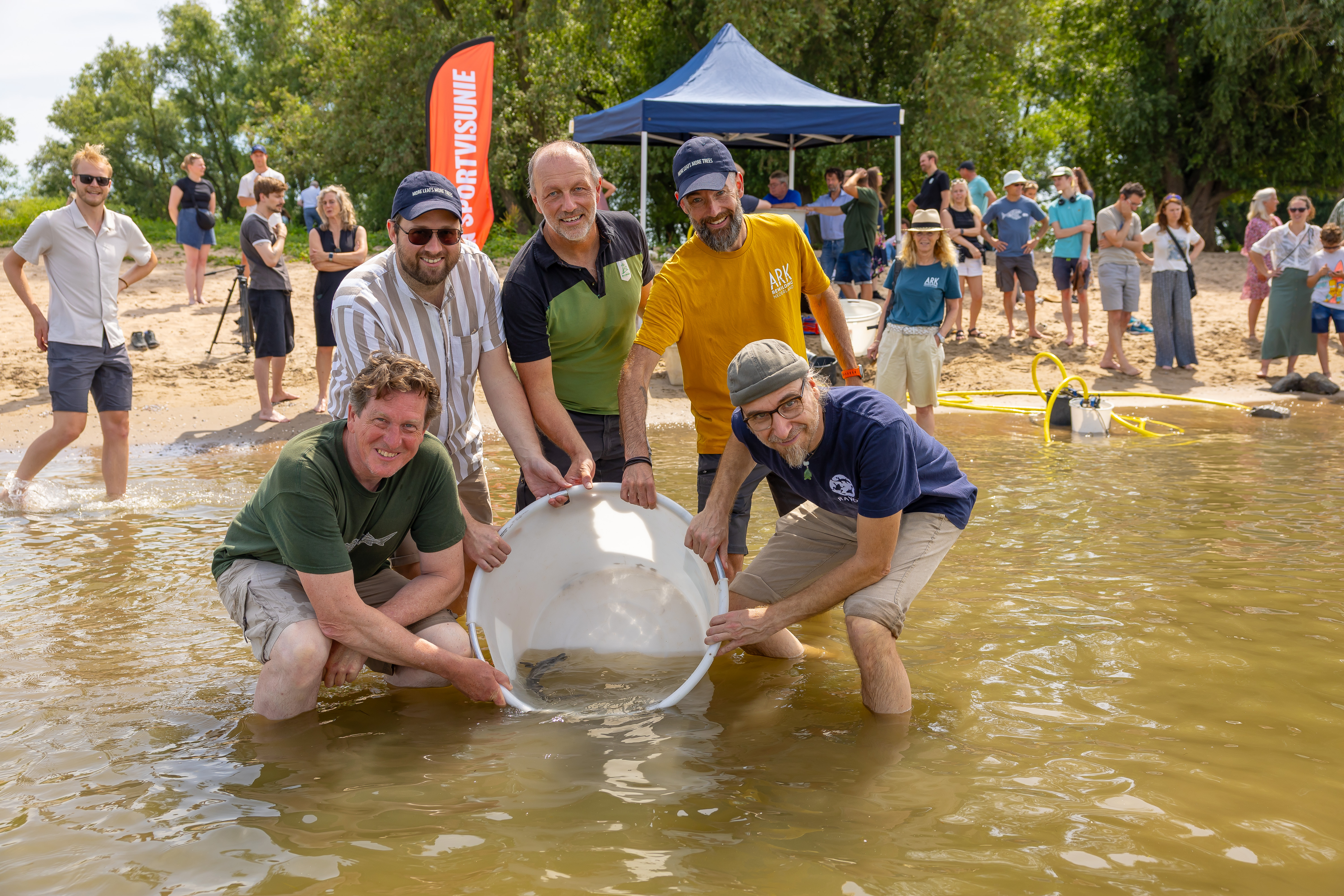 Partners: ARK Rewilding Nederland, WWF, Sportvisunie, Diergaarde Blijdorp en RAVON