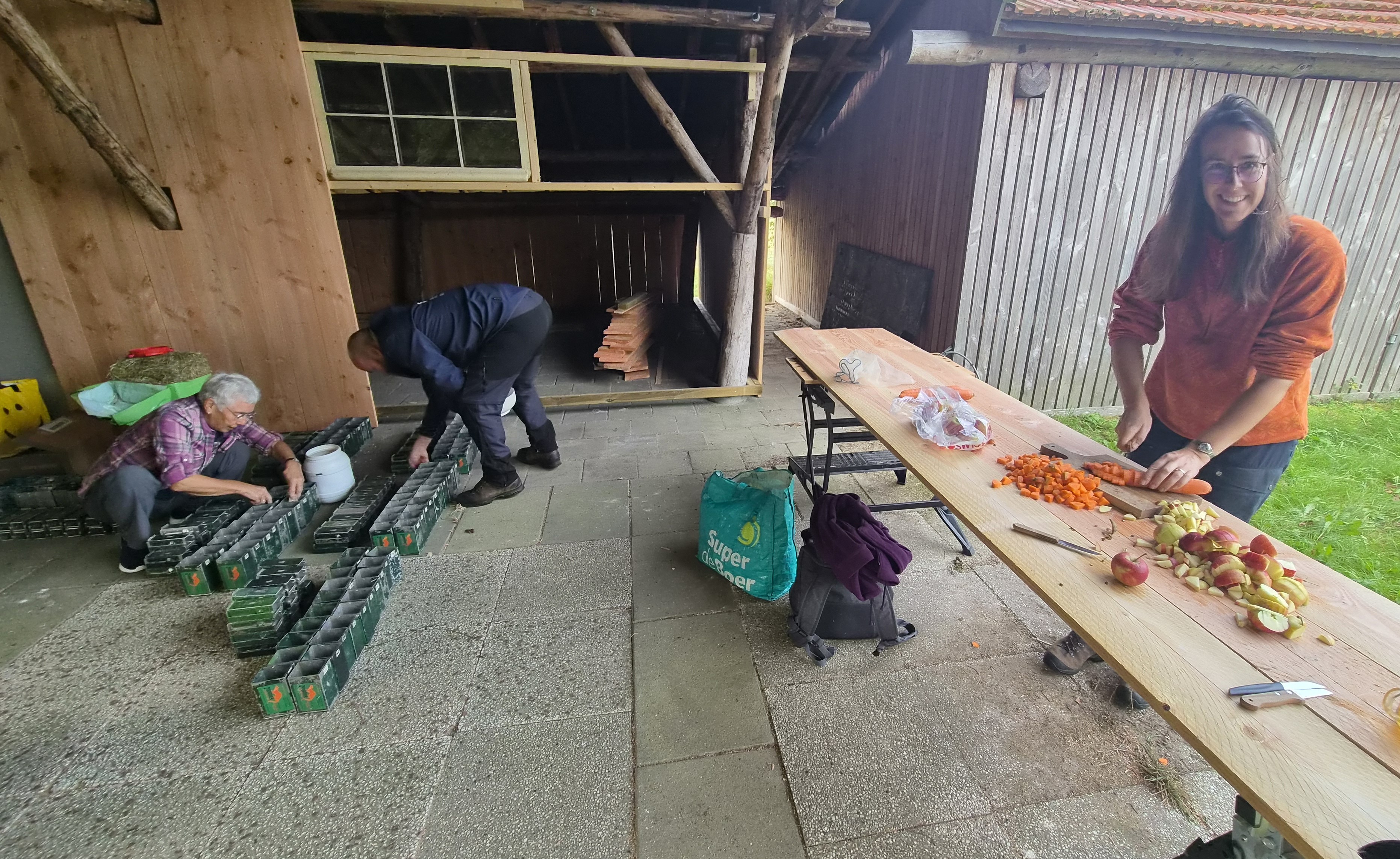Muizenvallen prepareren