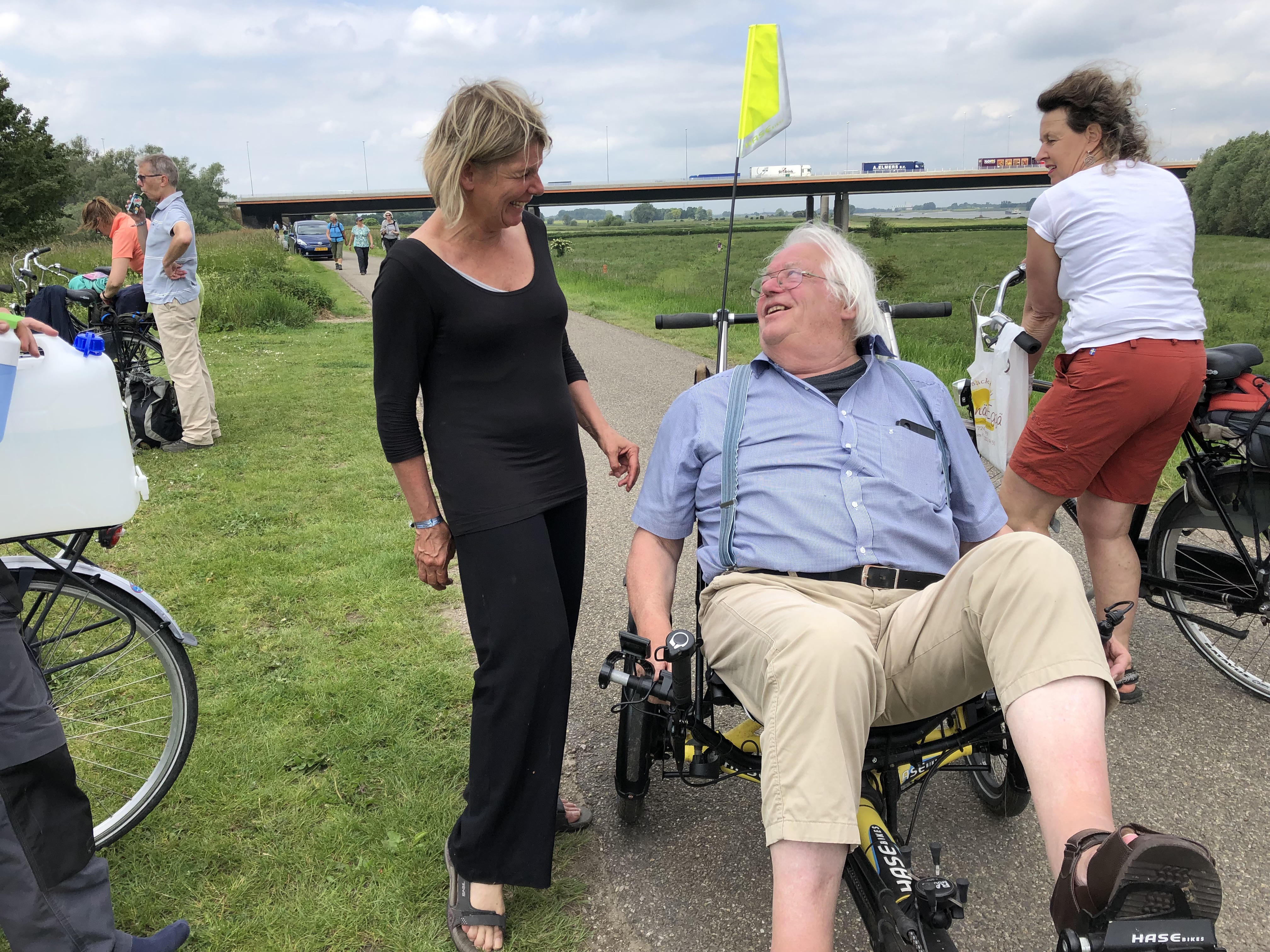 Willem Overmars bij de Rivierdaagse in 2019. Foto: Gerard Litjens
