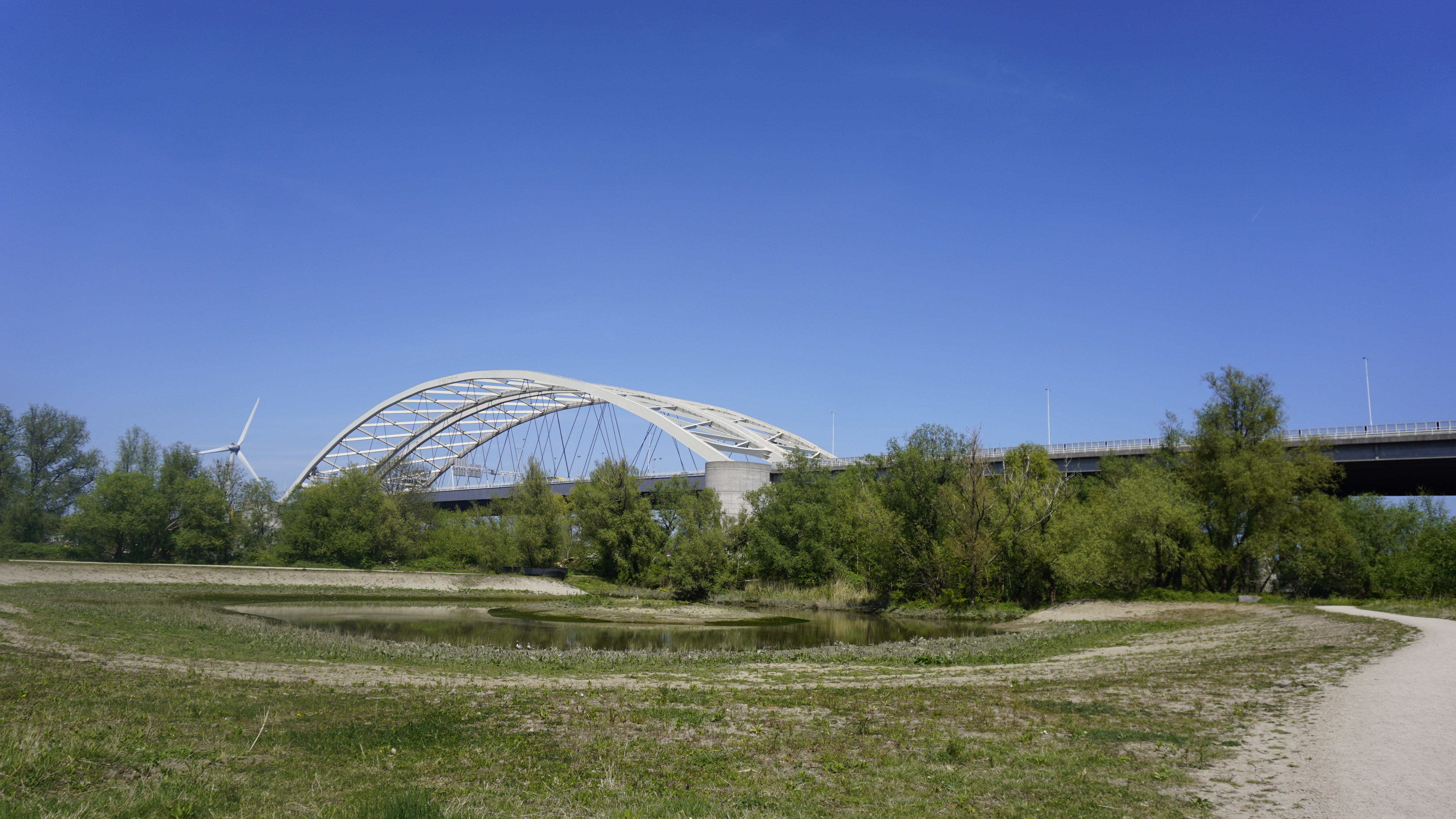 Getijdenpark Oost Eiland van Brienenoord Rotterdam
