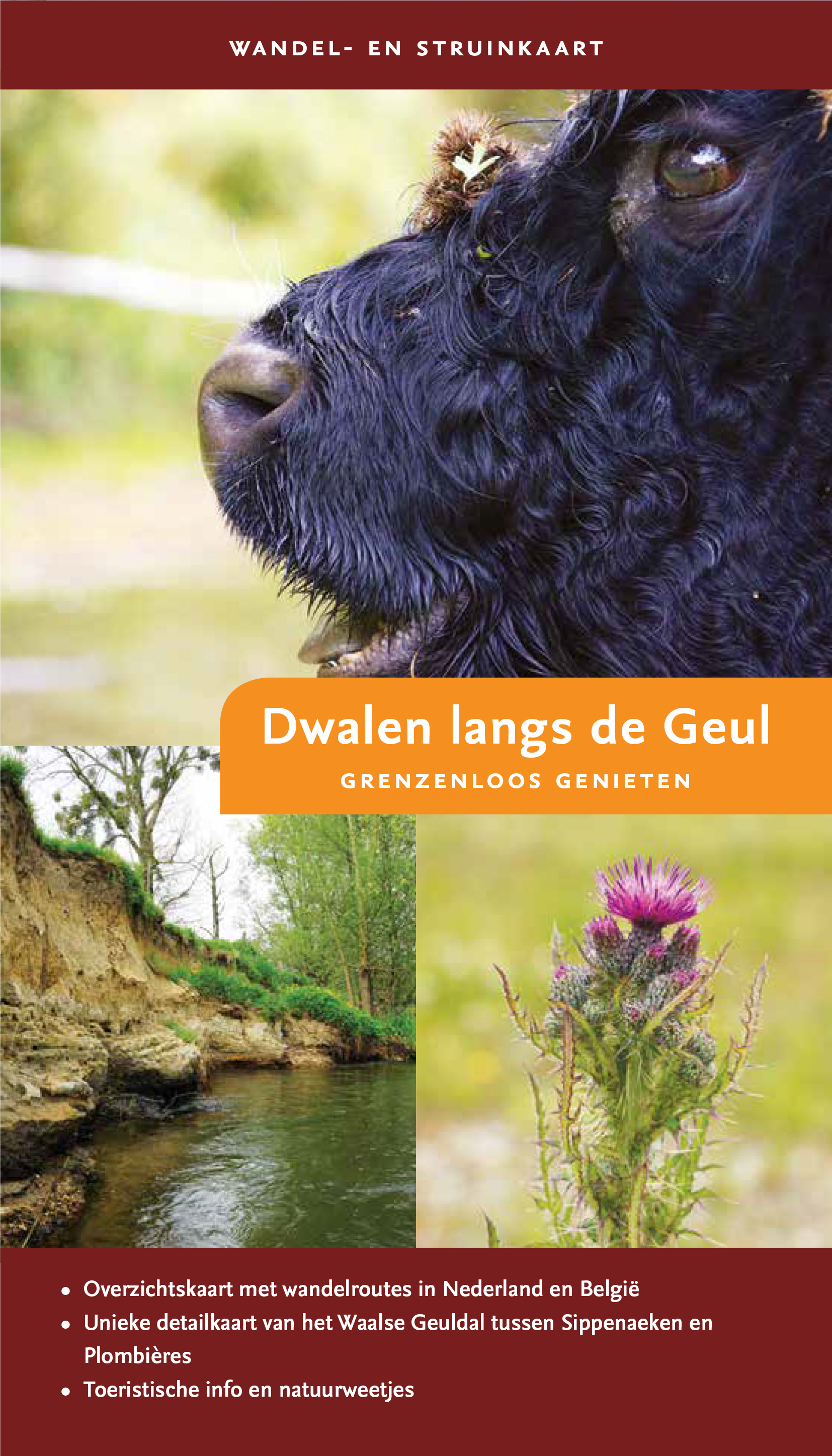 Dwalen langs de Geul, wandelkaart