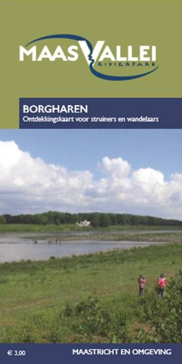 Kaart Maasvallei Borgharen