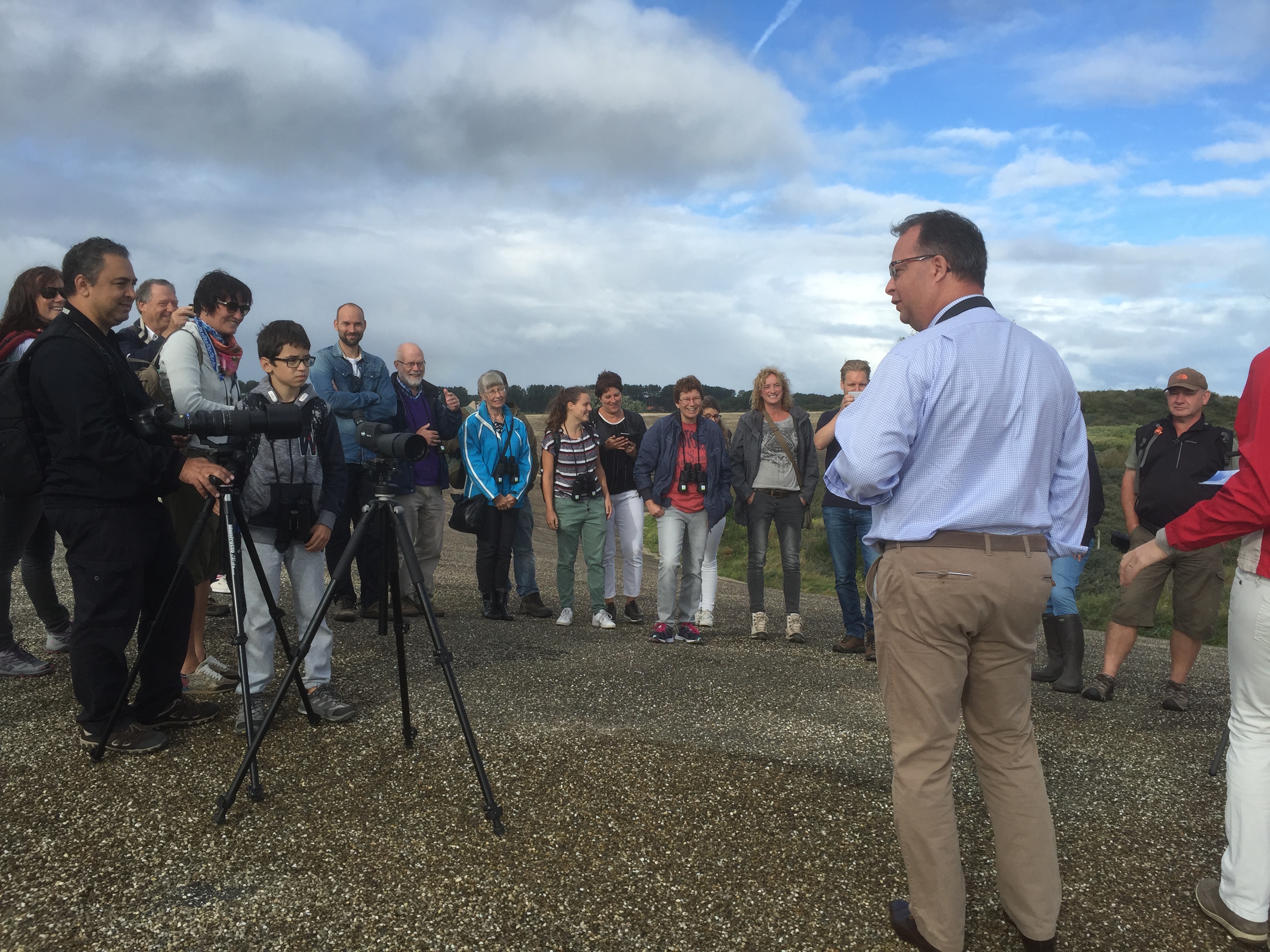 Gedeputeerde Han Weber opent de eerste Dag van het Haringvliet
