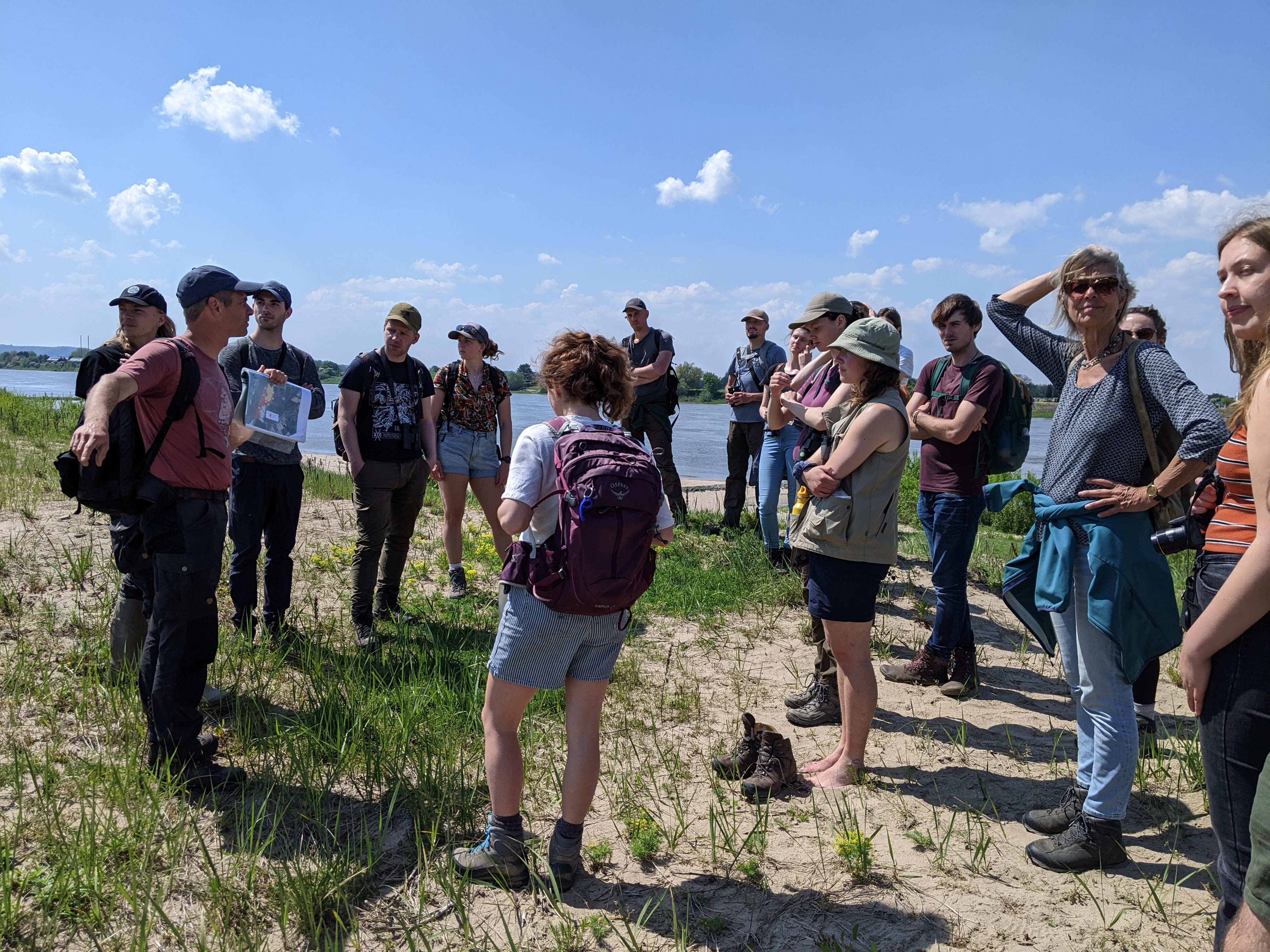 Jonge Rewilders Millingerwaard mei 2023