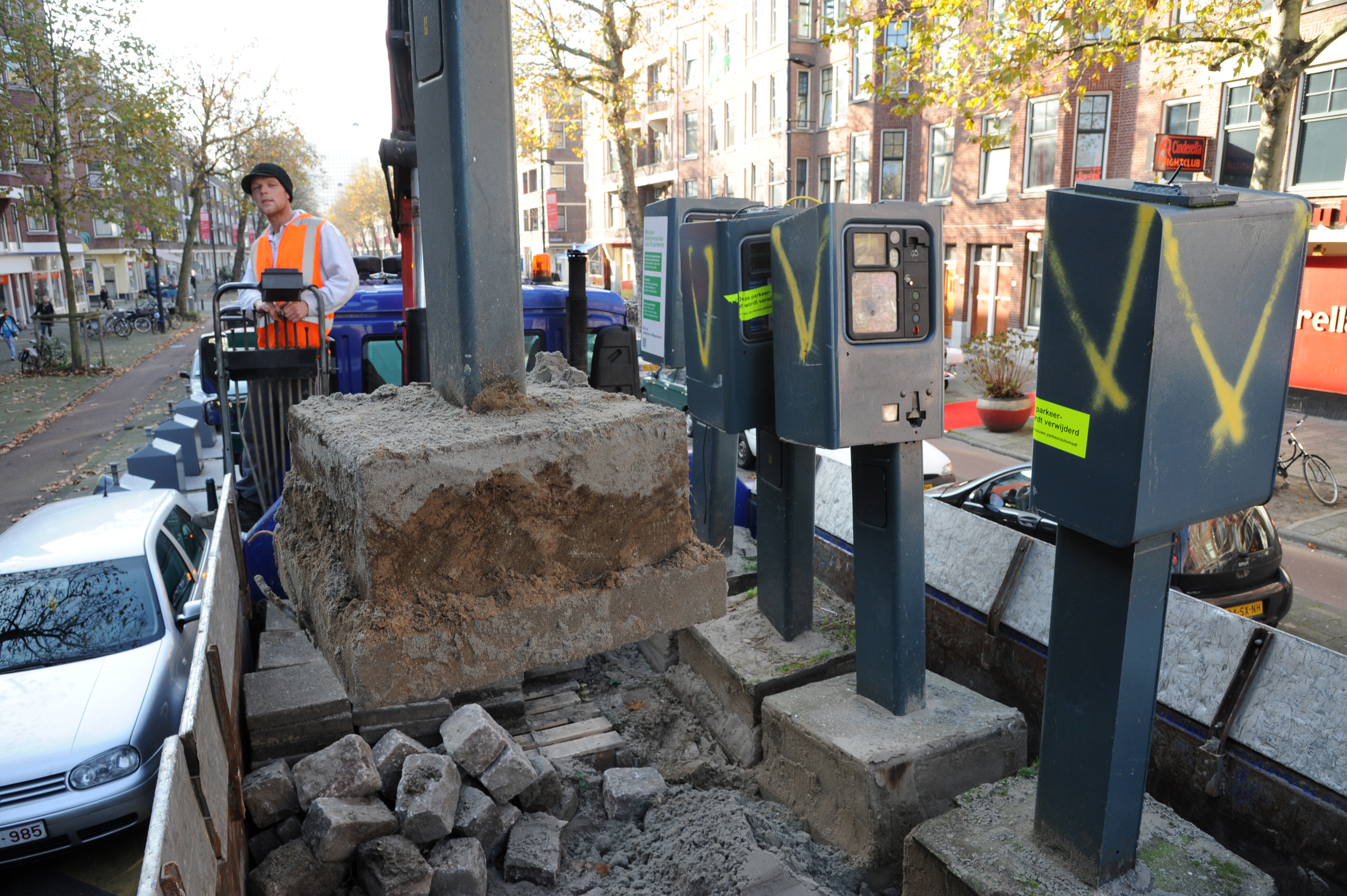 Parkeermeter voor Groene Poort