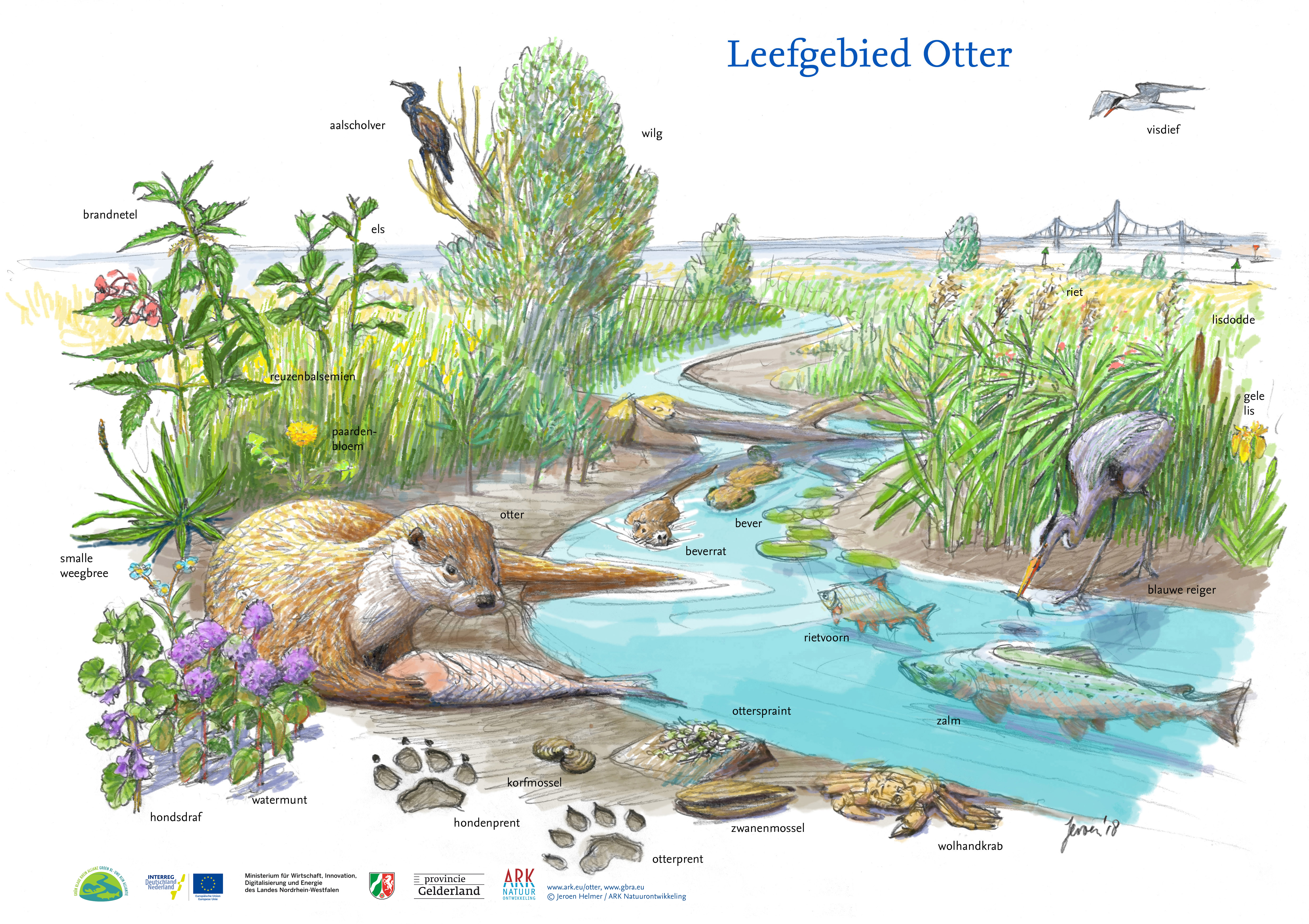 Zoekkaart Leefgebied Otter