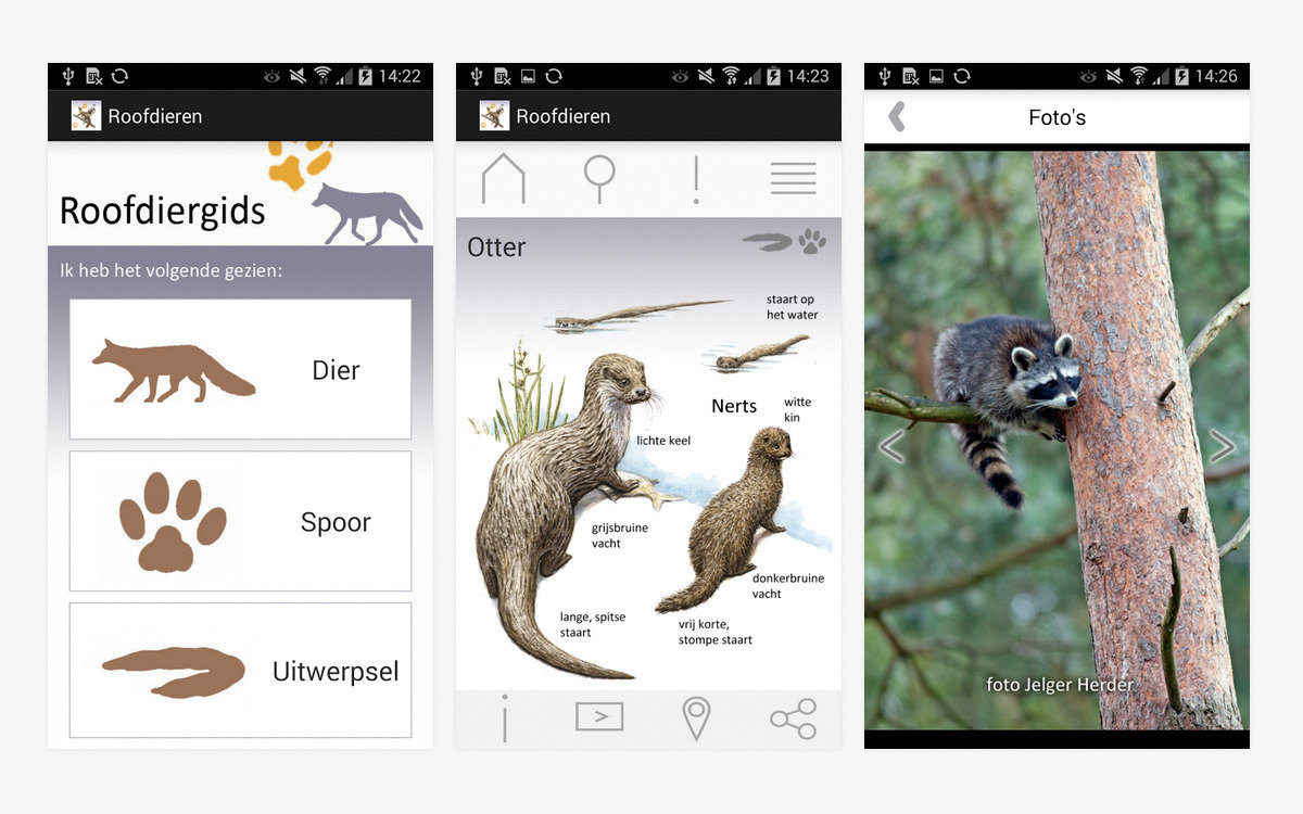 Roofdieren App