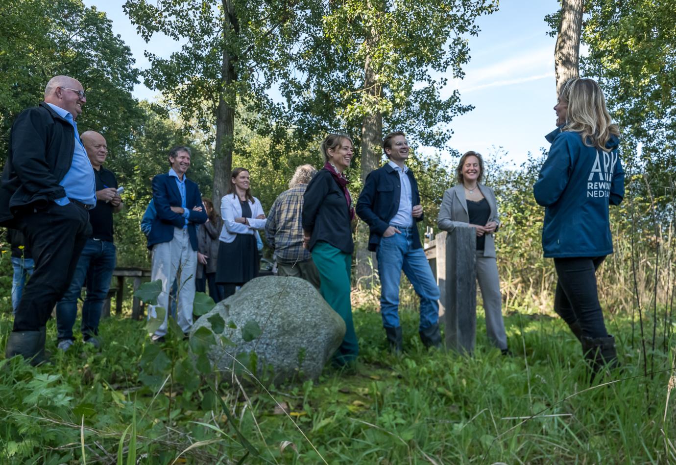 Werkbezoek Minister Van Essen aan ARK in Het Groene Woud