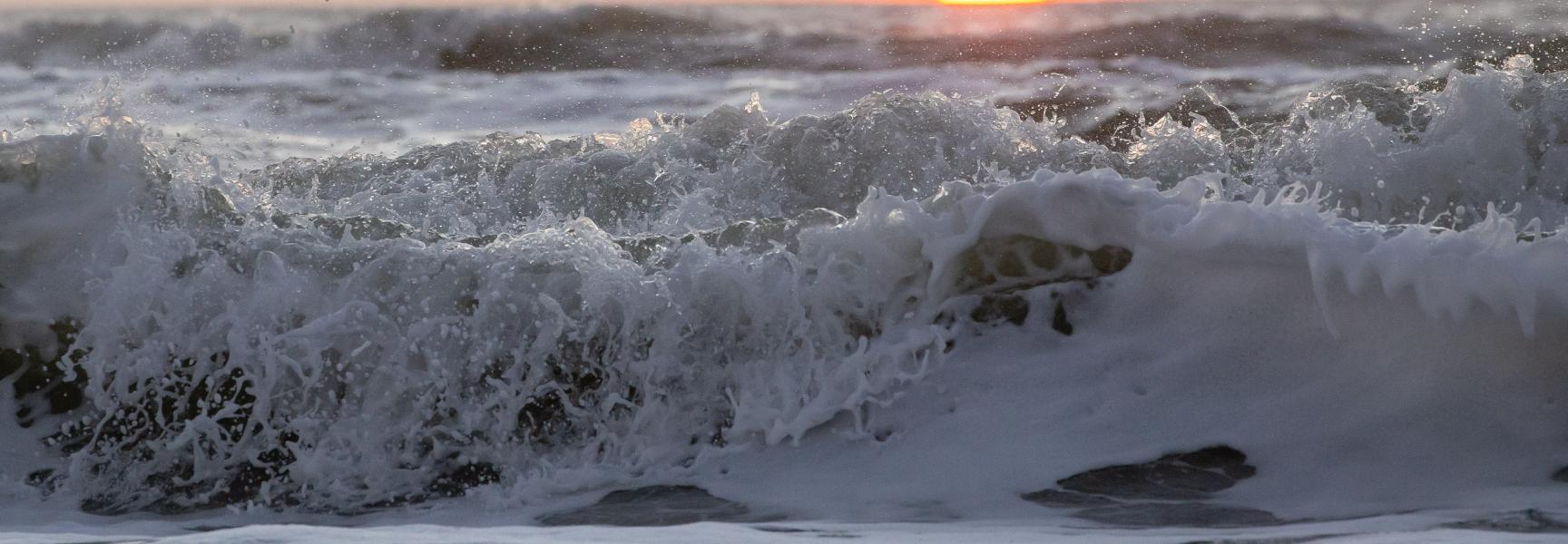 Noordzee zonsondergang © Sabine Wolters