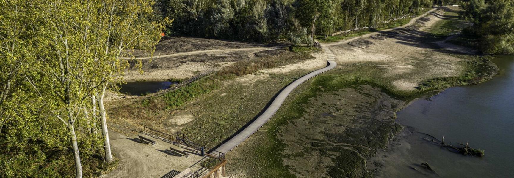 Eiland van Brienenoord natuurvriendelijke oevers