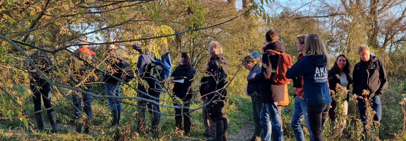 De Rijn verbindt op bezoek in de Millingerwaard