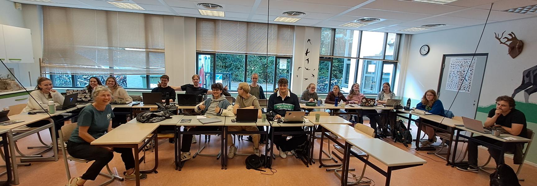 Studenten verdiepen zich in rewilding