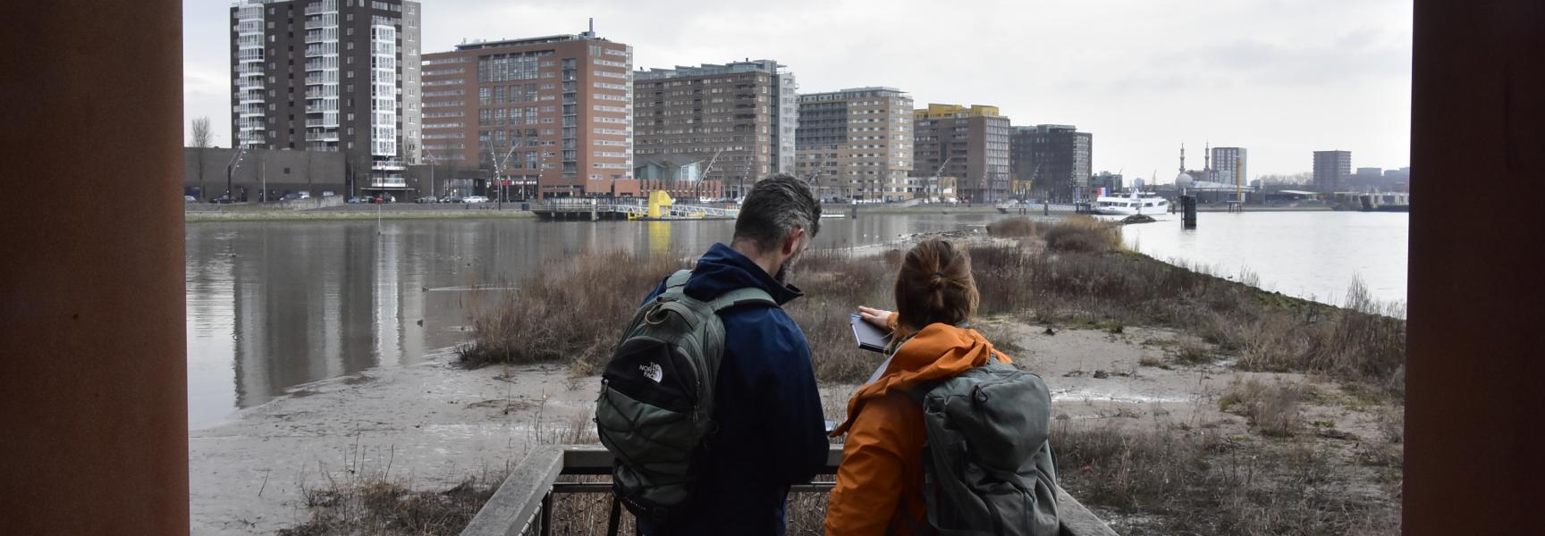 Vegetatie monitoring op het Eiland van Brienenoord
