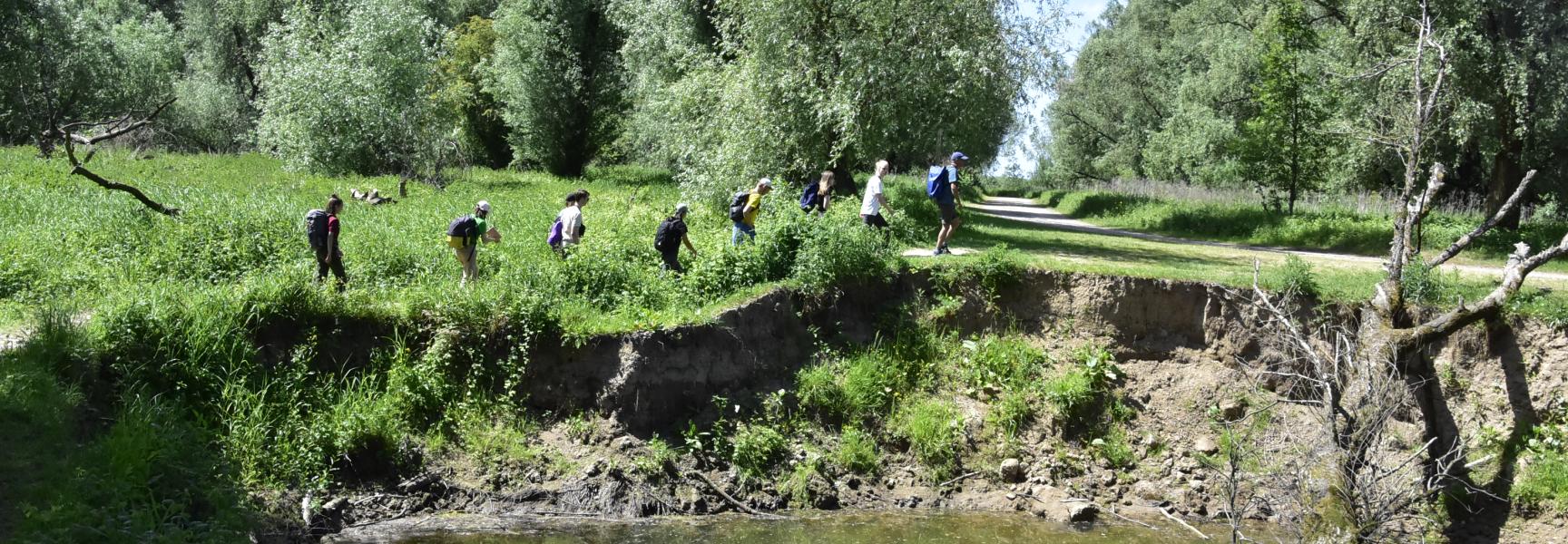 Excursie tijdens introdagen in de Millingerwaard