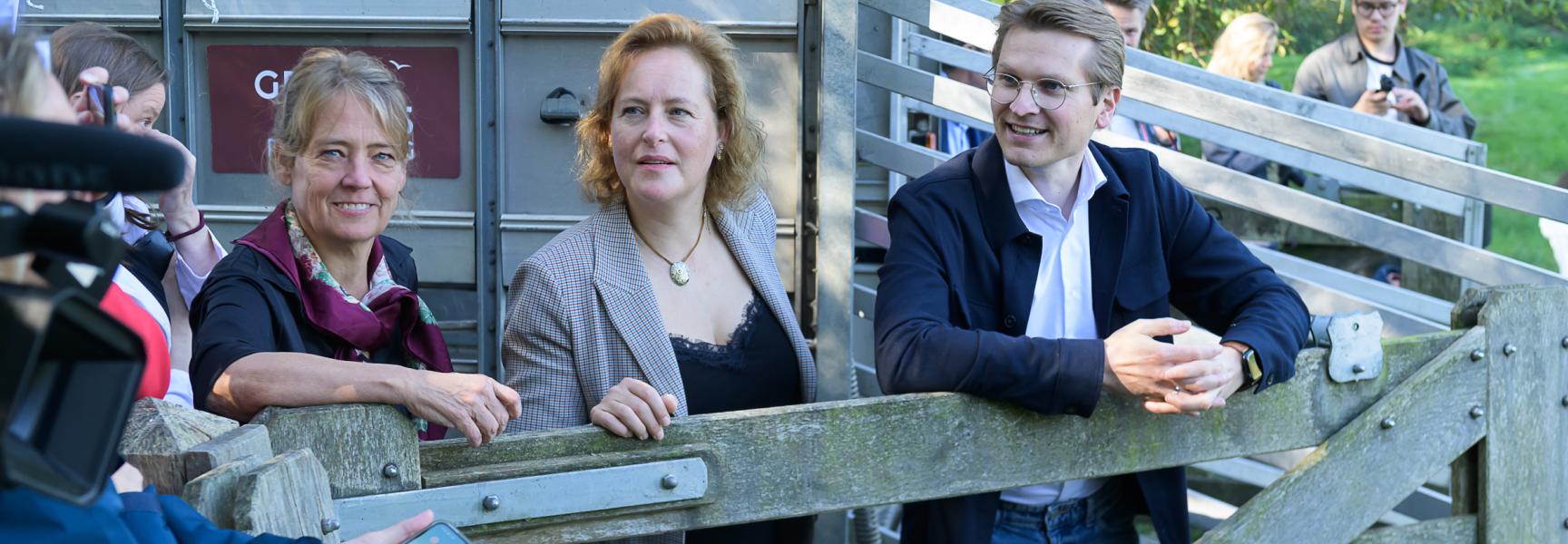 Werkbezoek Minister Van Essen aan Het Groene Woud