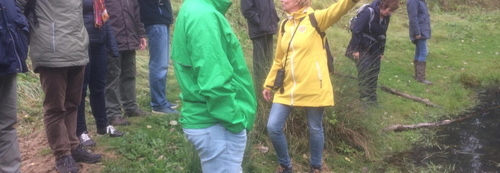 Rijkswaterstaat bezoekt het Eiland van Brienenoord