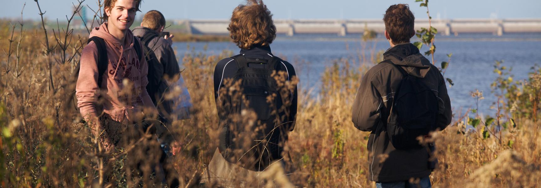 Delta Talent studenten bezoeken Plaat van Scheelhoek