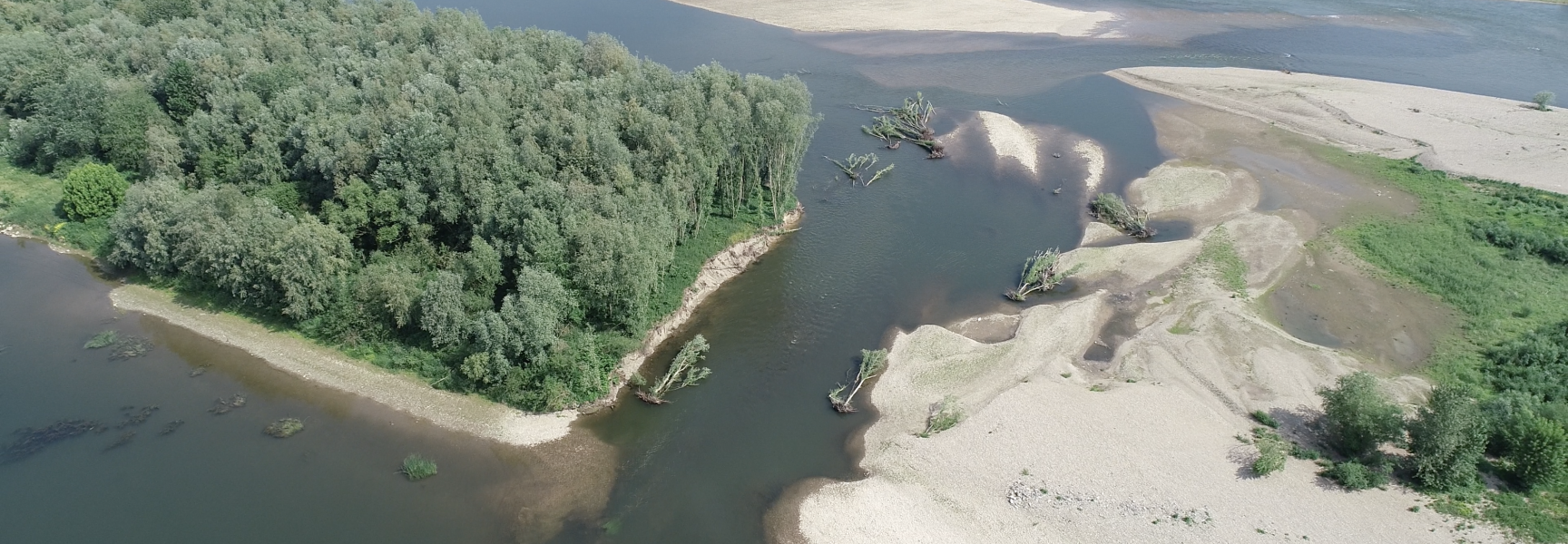 Grensmaas bij Meers, foto: Avisum 