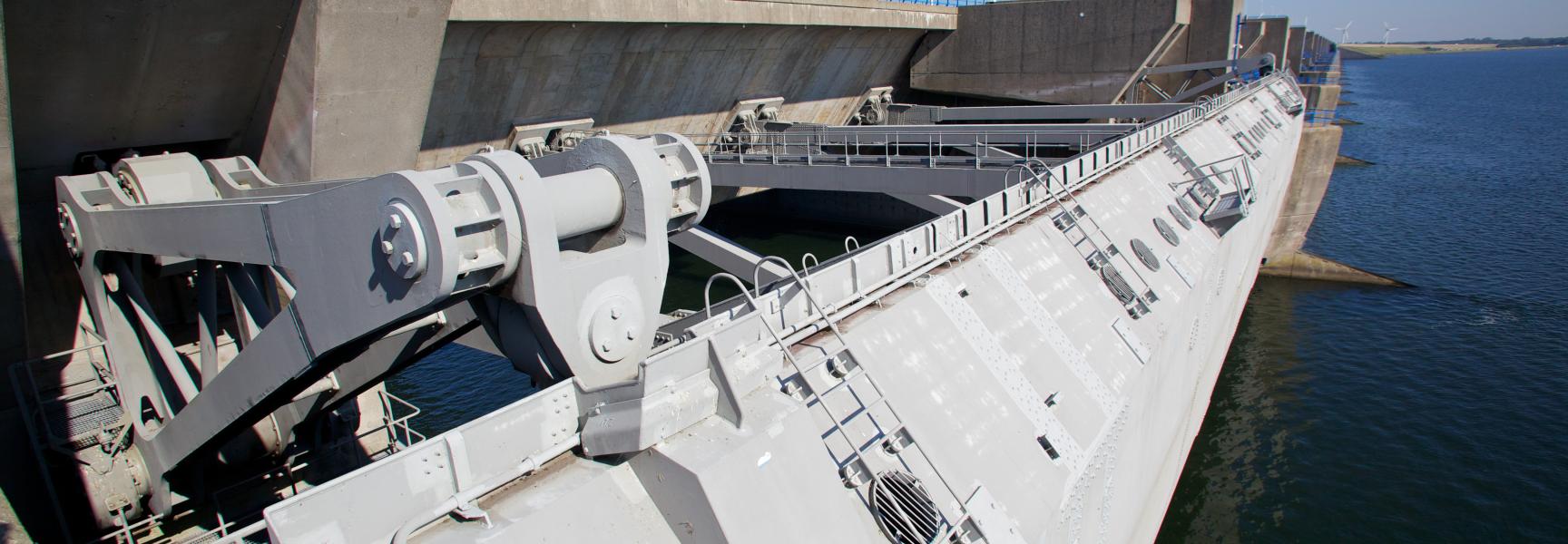 Haringvlietsluizen bij Stellendam