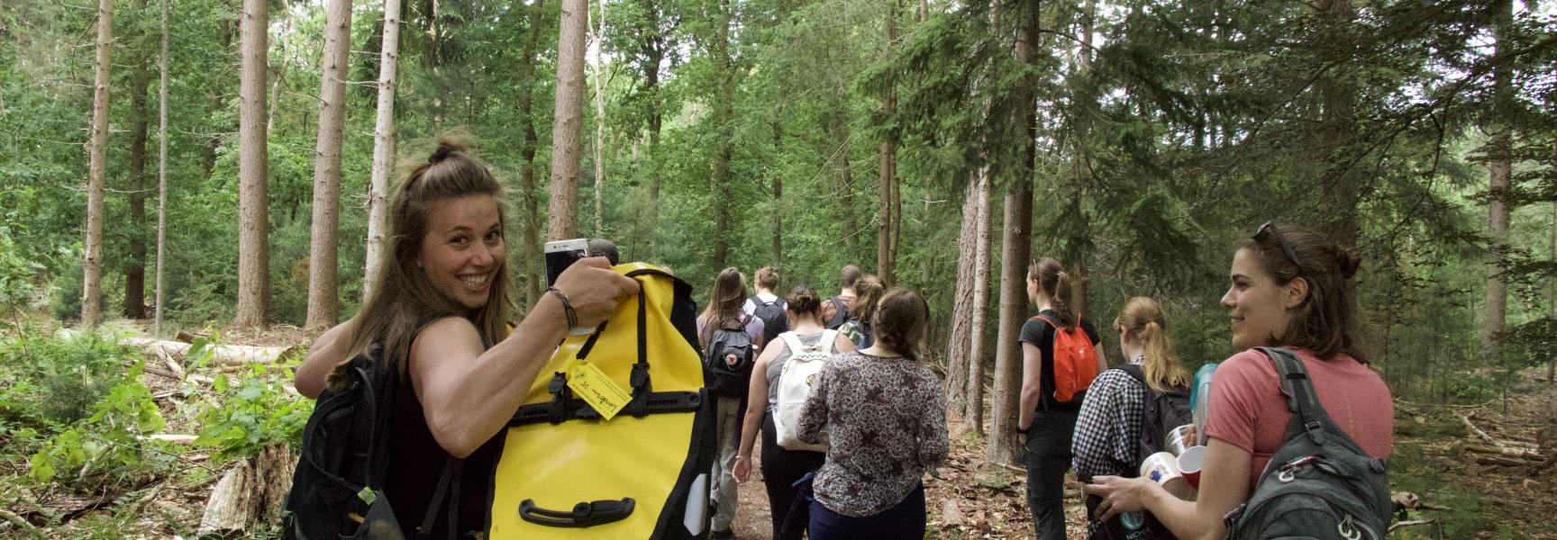 Nature Bits-themadag voor jongeren over rewilding. Foto: Nature Bits