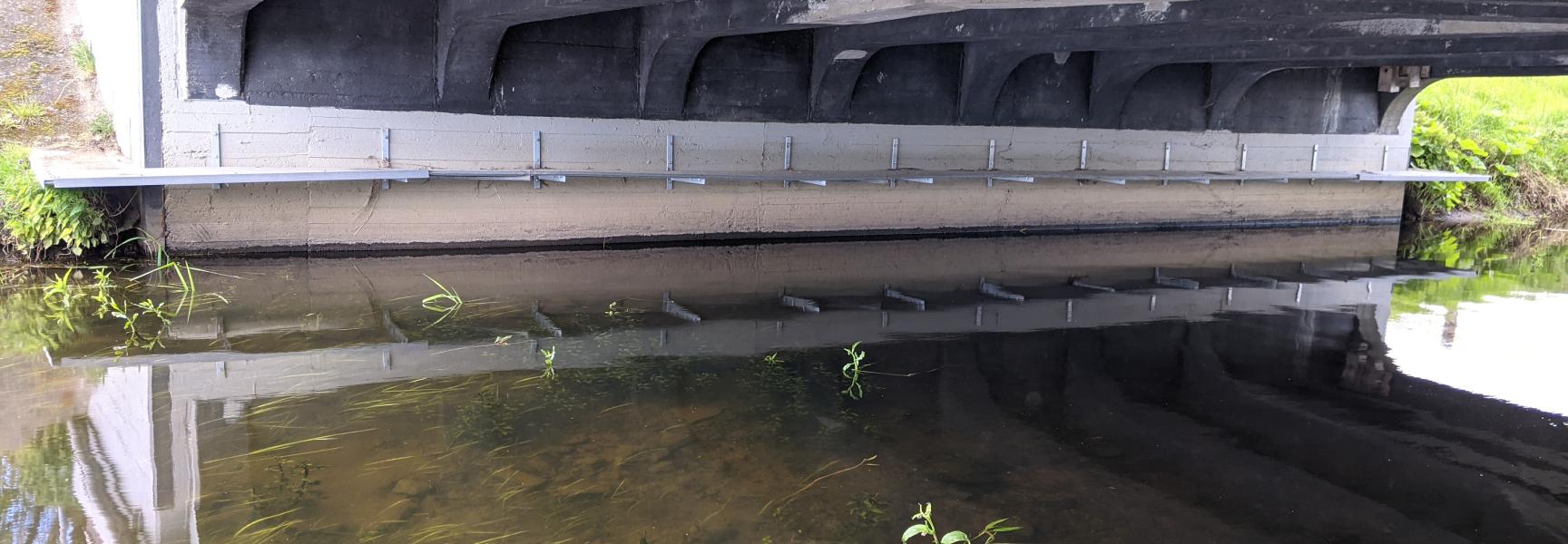 Otterpassage bij de Lichtenvoordseweg over de Boven-Slinge