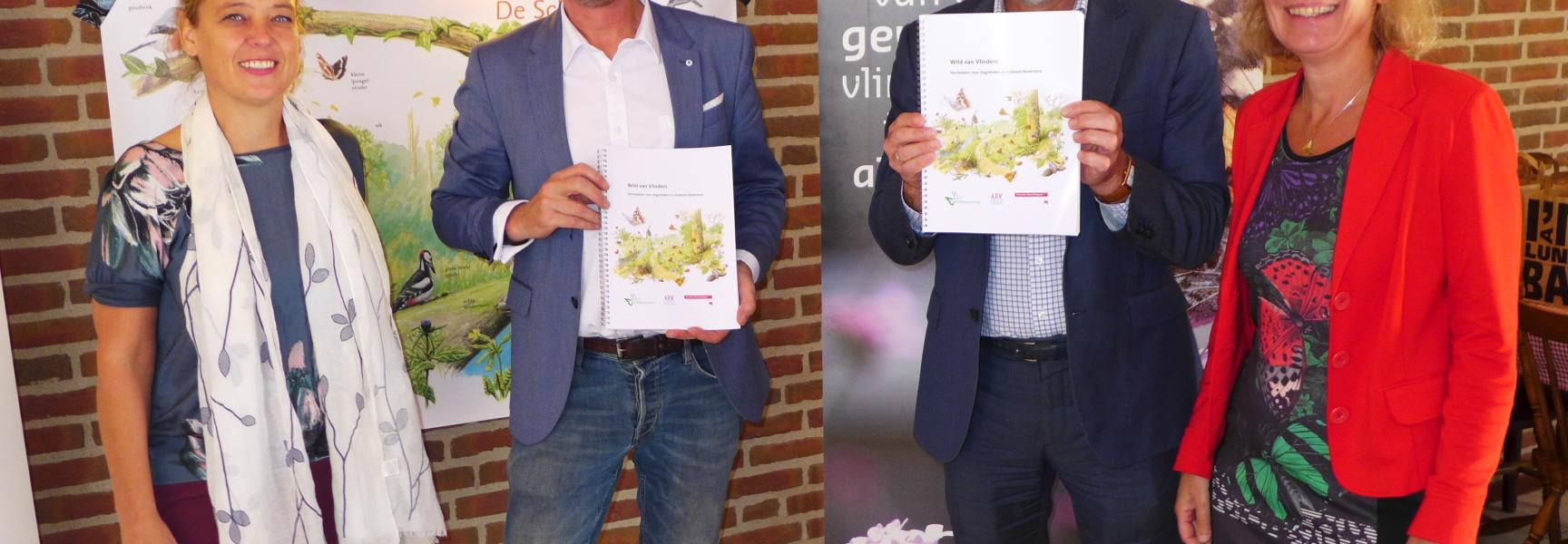 Presentatie van vlinderherstelplan