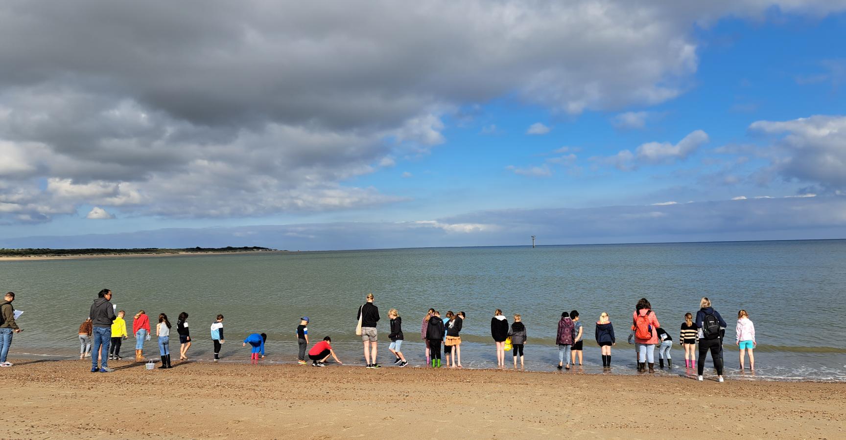 Veldles in Zeeland. De zee begroeten.Foto: Digna Wielard