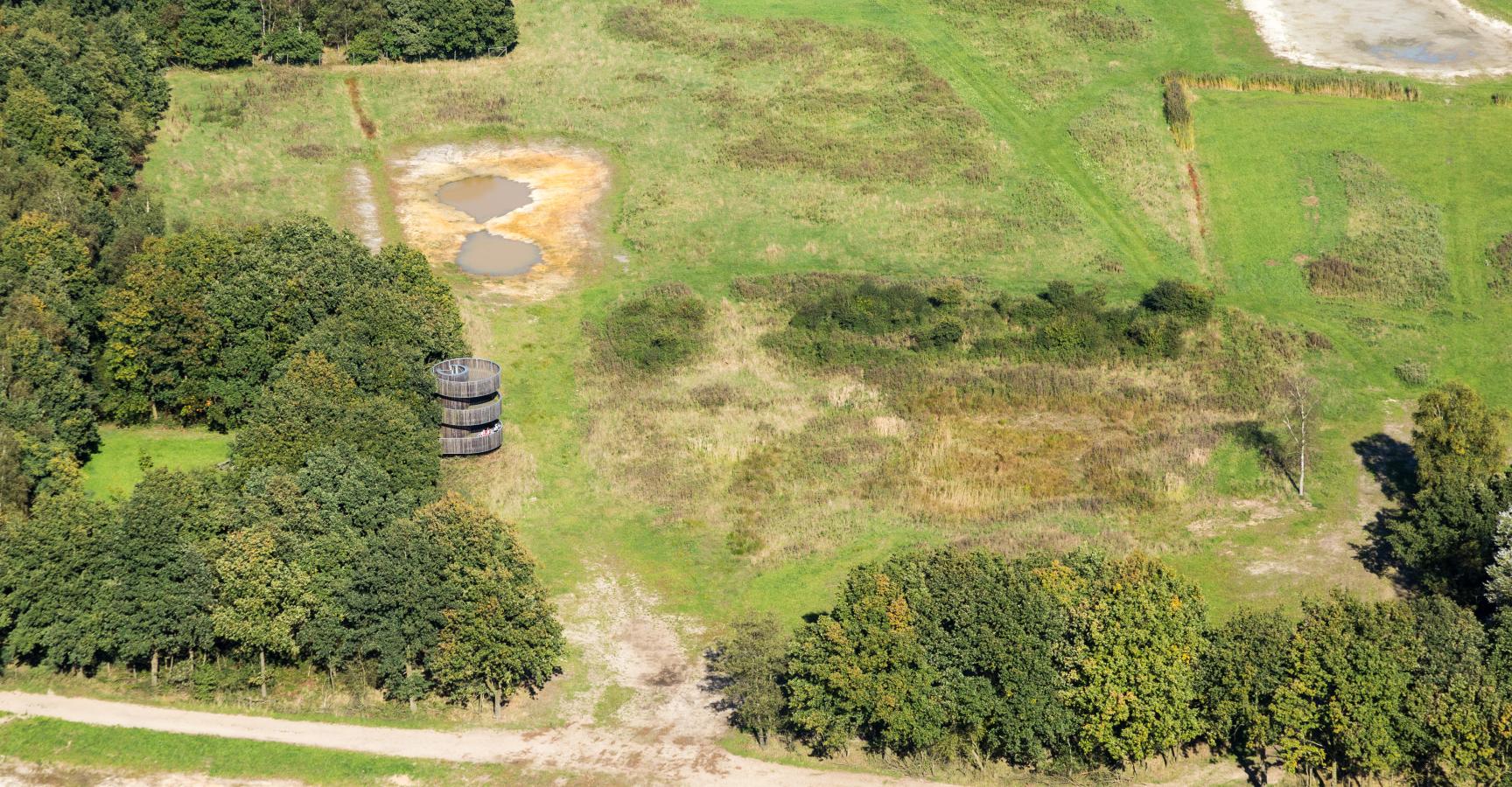 Weerterbos 2012 uitkijktoren Edelherten - Foto: Erwin Christis