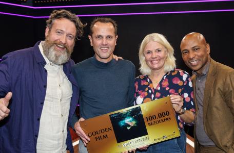 Makers van De Wilde Noordzee ontvangen de Gouden Film Award_banner. Credit - NFF, Arjo Frank Kievits