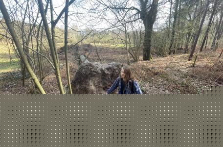 Student David Kerkhove in Het Groene Woud