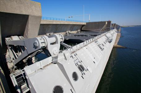 Haringvlietsluizen bij Stellendam