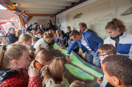 Onthulling Getijdentafel Haringvliet