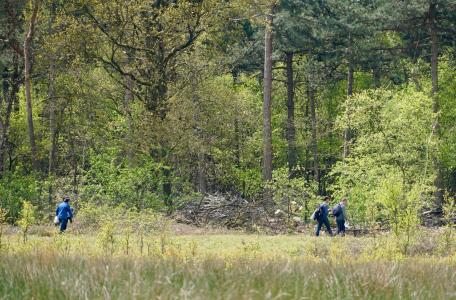Wandelaars op de Maashorst